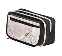 DEXSHUN Astuccio per matite anime, personaggio Misono Mika/Hayase Yūka/Shirasu Azusa/Kasumizawa Miyu, astuccio grande cartone animato per ragazze e ragazzi, Type07, 21x8x13cm, Astuccio portachiavi