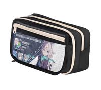 DEXSHUN Astuccio per matite anime, personaggio Misono Mika/Hayase Yūka/Shirasu Azusa/Kasumizawa Miyu, astuccio grande cartone animato per ragazze e ragazzi, Tipo 11, 21x8x13cm, Astuccio portachiavi