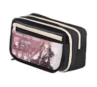 DEXSHUN Astuccio per matite anime, personaggio Misono Mika/Hayase Yūka/Shirasu Azusa/Kasumizawa Miyu, astuccio grande cartone animato per ragazze e ragazzi, Type03, 21x8x13cm, Astuccio portachiavi