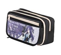 DEXSHUN Astuccio per matite anime, personaggio Misono Mika/Hayase Yūka/Shirasu Azusa/Kasumizawa Miyu, astuccio grande cartone animato per ragazze e ragazzi, Tipo 10., 21x8x13cm, Astuccio portachiavi