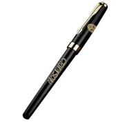 DEXSHUN Crimson Anime - Penna stilografica nera con nome