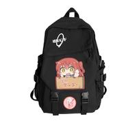 DEXSHUN Gotō Hitori, zaino per la scuola, Yamada Ryo/Ijichi Nijika/Kita Ikuyo Cartone animato Scuola Viaggio Scuola Escursioni Laptop Zaino Zaino Ragazzi Ragazzi Ragazze Studenti, Tipo 11, 29x14x45cm