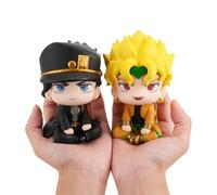 DEXSHUN Jotaro - 2 statuette anime JJBA Jotaro/Dio Brando Look-Up Statua in PVC, modello per desktop, da collezione, regalo per fan 10 cm