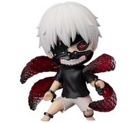 DEXSHUN Kaneki Ken Figure Mini Anime, Action Figure Kaneki, modello con accessori, statuetta in PVC, decorazione per desktop, 10 cm