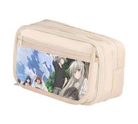 DEXSHUN Kasugano Sora, astuccio per matite anime di grande capacità, astuccio a doppio strato, astuccio per cartoni animati, astuccio per ragazze, ragazzi, regalo per la scuola, Tipo 18, 21x8x13cm