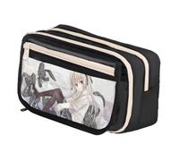 DEXSHUN Kasugano Sora, astuccio per matite anime di grande capacità, astuccio a doppio strato, astuccio per cartoni animati, astuccio per ragazze, ragazzi, regalo per la scuola, Tipo 10., 21x8x13cm
