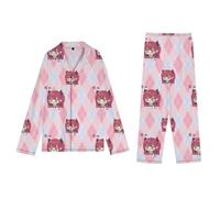 DEXSHUN Kitagawa Marin Anime, pigiama da donna, carino cartone animato, pigiama Kawaii, a maniche lunghe, set da 2 pezzi, per il tempo libero, Liz, 4XL