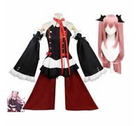 DEXSHUN Krul Tepes Costume Cosplay Costume Anime Cosplay Costumi Gioco di ruolo uniforme Set completo Halloween Gioco di ruolo Festa Uniformi Vestito Regalo per Donna