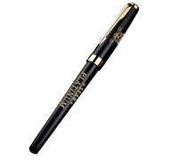 DEXSHUN Star Platinum Anime - Penna stilografica con nome, colore: nero