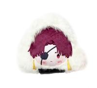 DEXSHUN SUO Hayato Plush Figure Cute Anime Portachiavi Keychains 10 cm | A forma di palline di riso, cartone animato, ciondolo, portachiavi, merchandising anime, decorazione per zaino, regali
