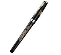 DEXSHUN The World Anime - Penna stilografica con nome, colore: nero