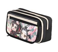 DEXSHUN Wei Wu Xian, astuccio per matite LAN Wang Ji Anime, grande capacità, doppio strato, astuccio per cartoni animati, astuccio per ragazze e ragazzi, Type07, 21x8x13cm, Astuccio Anime