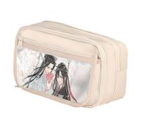 DEXSHUN Wei Wu Xian, astuccio per matite LAN Wang Ji Anime, grande capacità, doppio strato, astuccio per cartoni animati, astuccio per ragazze e ragazzi, Tipo 11, 21x8x13cm, Astuccio Anime