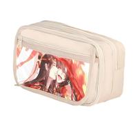 DEXSHUN Wei Wu Xian, astuccio per matite LAN Wang Ji Anime, grande capacità, doppio strato, astuccio per cartoni animati, astuccio per ragazze e ragazzi, Tipo 13, 21x8x13cm, Astuccio Anime