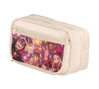 DEXSHUN Yugi Amane Astuccio per matite Anime di grande capacità, doppio strato, astuccio per cartoni animati, astuccio per ragazze, ragazzi, regalo per la scuola, Tipo 15, 21x8x13cm, Astuccio
