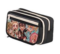 DEXSHUN Yugi Amane Astuccio per matite Anime di grande capacità, doppio strato, astuccio per cartoni animati, astuccio per ragazze, ragazzi, regalo per la scuola, Type08, 21x8x13cm, Astuccio