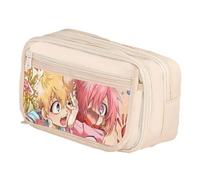 DEXSHUN Yugi Amane Astuccio per matite Anime di grande capacità, doppio strato, astuccio per cartoni animati, astuccio per ragazze, ragazzi, regalo per la scuola, Tipo 13, 21x8x13cm, Astuccio