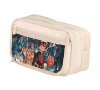 DEXSHUN Yugi Amane Astuccio per matite Anime di grande capacità, doppio strato, astuccio per cartoni animati, astuccio per ragazze, ragazzi, regalo per la scuola, Tipo 14, 21x8x13cm, Astuccio