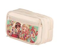 DEXSHUN Yugi Amane Astuccio per matite Anime di grande capacità, doppio strato, astuccio per cartoni animati, astuccio per ragazze, ragazzi, regalo per la scuola, Tipo 24, 21x8x13cm, Astuccio