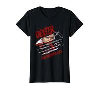 Dexter Blood Never Lies Maglietta, Donna, Nero, S