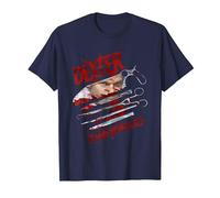 Dexter Blood Never Lies Maglietta, Uomo, Navy, M