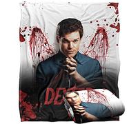 Dexter Blood Never Lies Silky Touch - Coperta super morbida, 152 x 127 cm