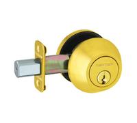 Dexter by Schlage JD60605 - Chiavistello monolocilindrico, ottone brillante
