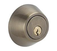 Dexter by SCHLAGE JD60609 - Catenaccio monocilindrico, in ottone anticato di SCHLAGE Lock Company