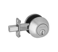 Dexter by Schlage JD60630 SingleCylinder Deadbolt Satin Stainless Steel