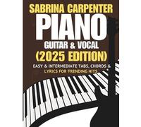 Dexter Carryxon Sabrina Carpenter Piano, Guitar & Vocal Songbook (Tascabile)