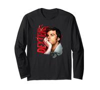 Dexter Layered Maglia a Manica, Unisex per Adulti, Nero, M