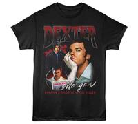 Dexter - Morgan Collage - American Classics - T-Shirt Nero Adulto Manica Corta