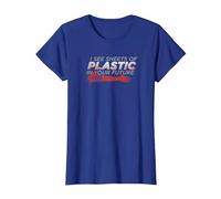 Dexter Plastic Prediction Maglietta, Donna, Blu Reale, XXL