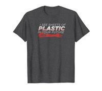 Dexter Plastic Prediction Maglietta, Uomo, Grigio Scuro, S