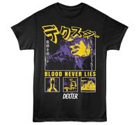 Dexter - Sangue Mai Lies - Stampa Frontale Adulto Manica Corta Solid T-Shirt -