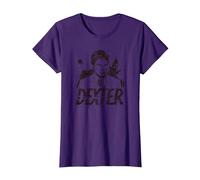 Dexter Splatter Dex Maglietta, Donna, Viola, L