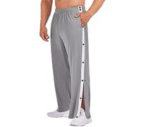 Deyeek Pantaloni da Jogging, Pantaloni da Allenamento da Uomo, Apertura Laterale, Pantaloni Lunghi da Corsa con Tasche, Pantaloni da Basket, Pantaloni per Il Tempo Libero
