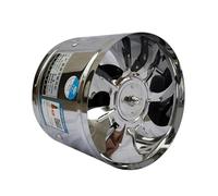 DEYIN 6''8'' Cucina Wc Ventilatore di scarico Feritoia Tubo Estrattore Parete Ventilazione Aria Soffitto Booster Ventilatore Aspiratore in metallo(8inch 200-210mm)