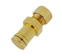 DEYIN Attrezzatura for ristorazione a gas Valvola pilota Testa ugello Componenti bruciatore Valvola pilota in ottone for tubo da 4,8 mm