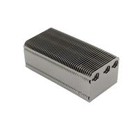 DEYIN Dissipatore di calore Computer Sistema di raffreddamento ad acqua Radiatore di calore Scambiatore Tubo di calore Alette 3 fori In alluminio