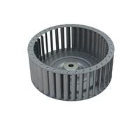 DEYIN Girante del ventilatore con pale del motore centrifugo, albero della girante, ventola in alluminio, girante a pale piccole, girante multipala(120mm)