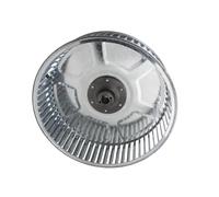 DEYIN Girante del ventilatore in senso antiorario Girante del vento Girante del ventilatore centrifugo Girante del ventilatore centrifugo Acciaio inossidabile 203 * 97 * 14 14mm 19mm CW(200x90x16mm)