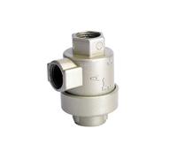 DEYIN Pc uno Valvola di scarico pneumatica Gas Air Valvola di scarico rapido 1/4 "3/8" 1/2 "Accessori for la velocità del cilindro della valvola del tubo dell'aria(A 6mmpipe joint)