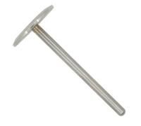 DEYIN Pozzetto termometrico da 50,5 mm senza saldatura con caldaia Homebrew Tri-Clamp in acciaio inossidabile 304 sanitario da 30-500 mm(200mm)