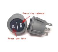 DEYIN RL3-5 T105Spremiagrumi/Spremiagrumi Rotondo Interruttore di Alimentazione 20/23mm Universale Interruttore Avanti/Inversione Interruttore ON/REV 16A125V(5PCS)