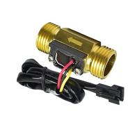 DEYIN Tubo in ottone pieno da 1/2 "3/4" DN15 con sensore di flusso dell'acqua filettatura esterna di ricambio for scaldabagno, misuratore di portata a turbina, sensore di flusso dell'acqua(A)