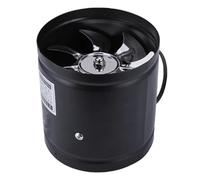 DEYIN Ventilatore da 4 pollici for la cucina domestica Ventilatore for tubi metallici Ventilatore di scarico Mini estrattore Bagno WC Ventilatore da parete Ventilatore da condotto