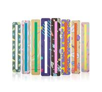 DEZ 8 PCS segnalibri per bambini regali per fine festa dislessia overlay e righelli dislessia ruler reading guide ruler righelli colorati per la lettura righelli di lettura guidati