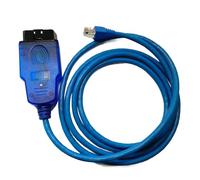 Dezanyc OBD OBD2 OBDII Ethernet Enet RJ45 obdii Cable Compatible with Volvo SPA CMA VIDA PC 2016+ Replace 9513108 9513062, OBD Cable Compatible with VIDA PC Software or Third-Party Software