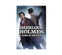 DEZARO Poster su tela del film Sherlock Holmes, decorazione per camera da letto, per ufficio, camera da letto, regalo, senza cornice, 30 x 45 cm